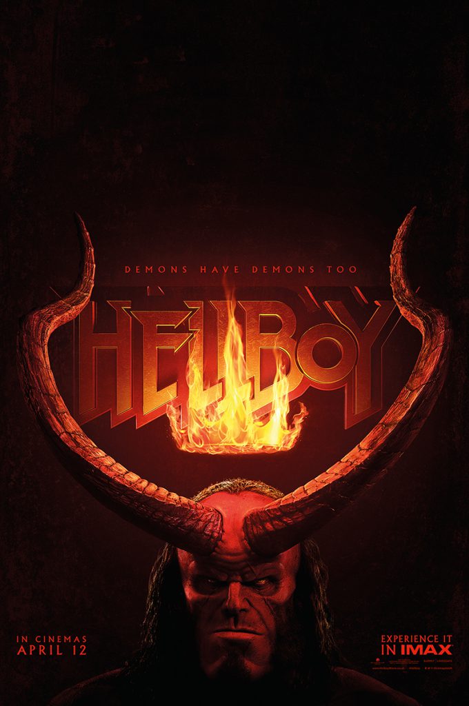 New Hellboy poster rises online ahead of trailer debut