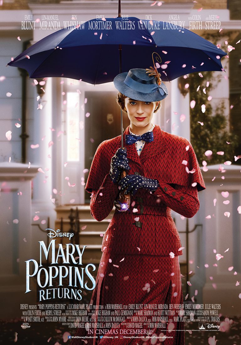 Three New Character Posters For Mary Poppins Returns