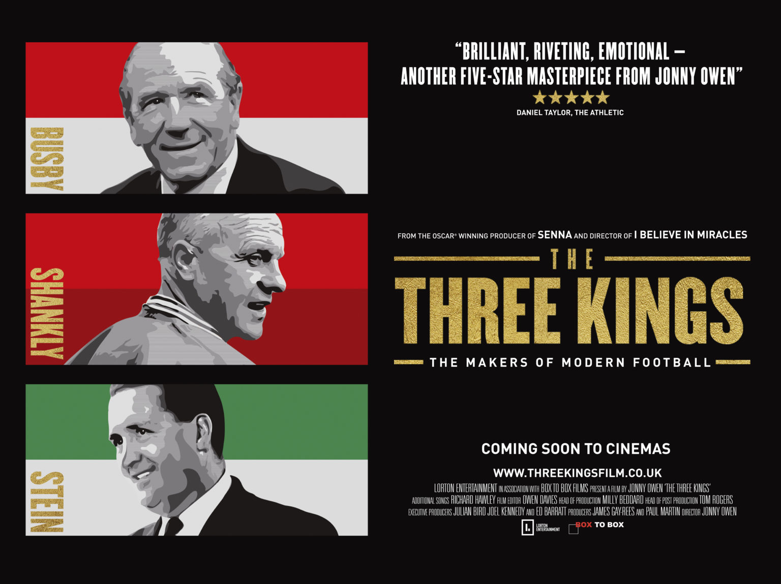 First look at football documentary 'The Three Kings' about