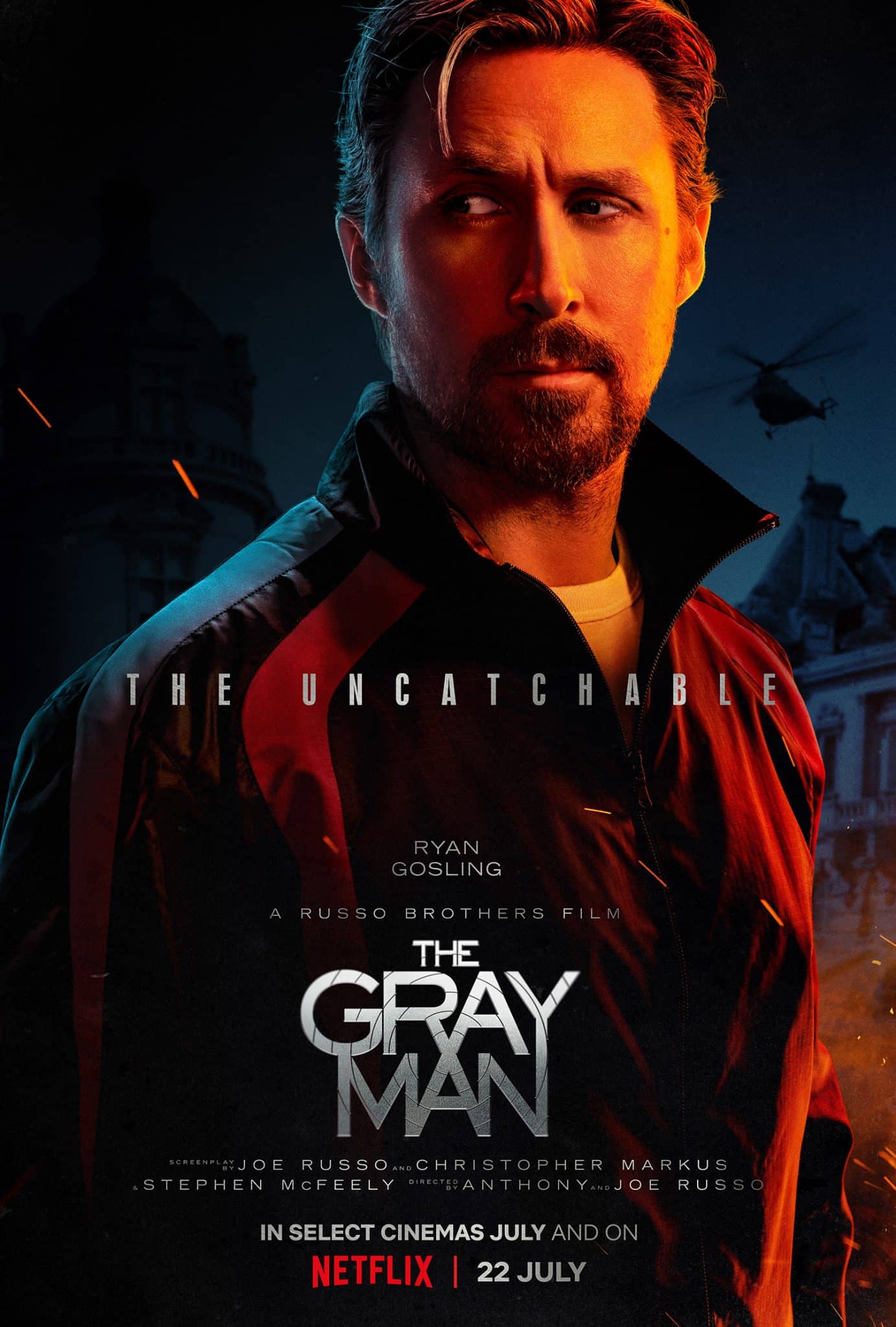 Posters land for Netflix's 'The Gray Man' with Ryan Gosling