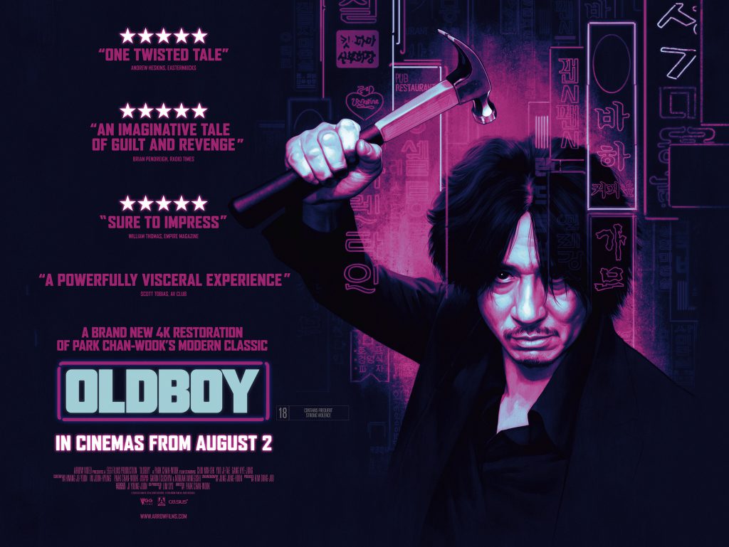 'Oldboy' Set For 4K ReRelease Here's The Trailer