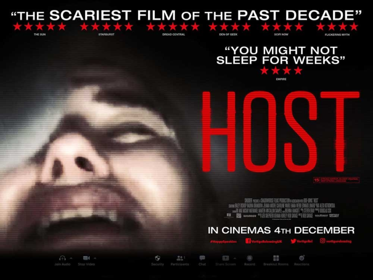 New trailer for breakout lockdown horror film 'Host' which is getting a