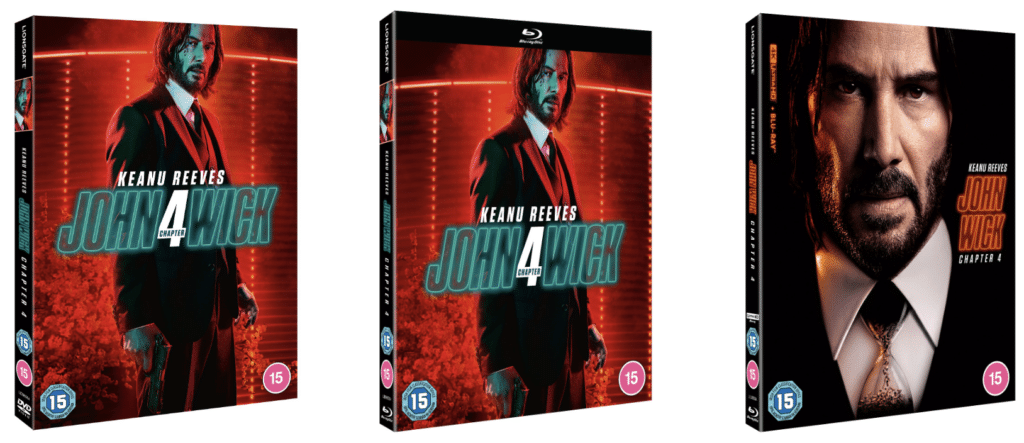John Wick: Chapters 1-4 Blu-Ray Will Bring The Complete Action Saga Home